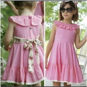 NEW - Well Dressed Wolf Pink Mandy Dress - 18m